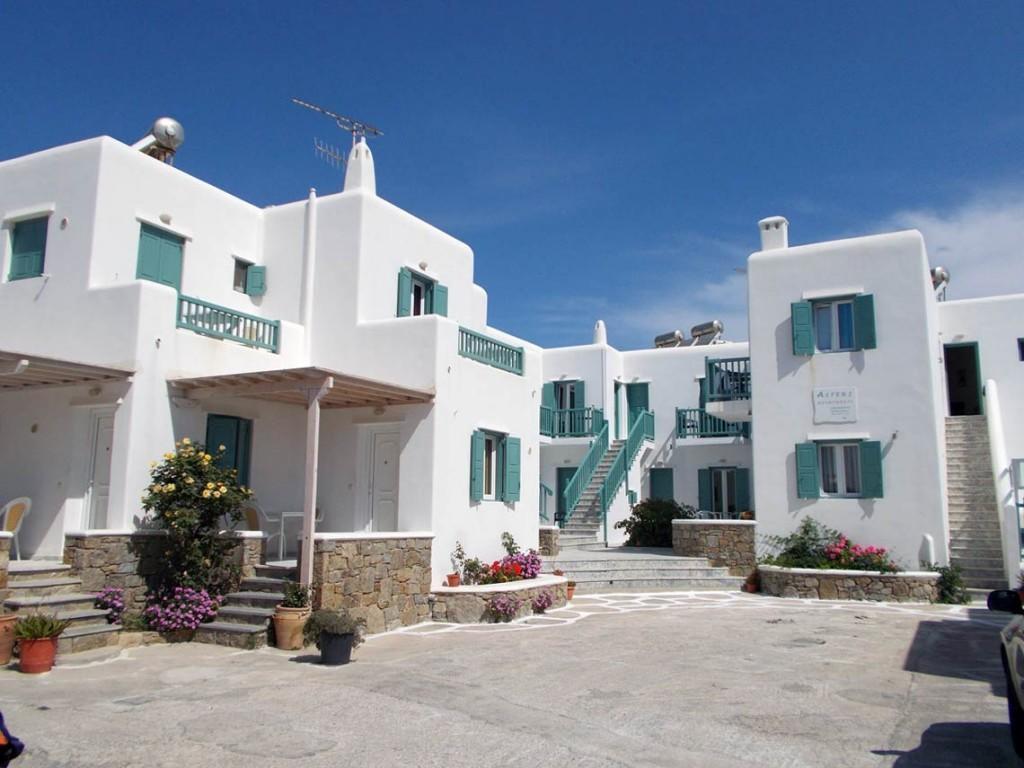 Celeste Apartments Ornos  Exterior foto
